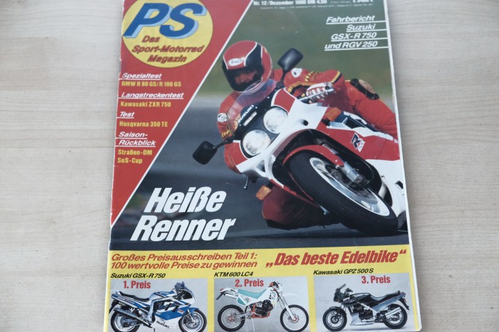 Deckblatt PS Sport Motorrad (12/1990)
